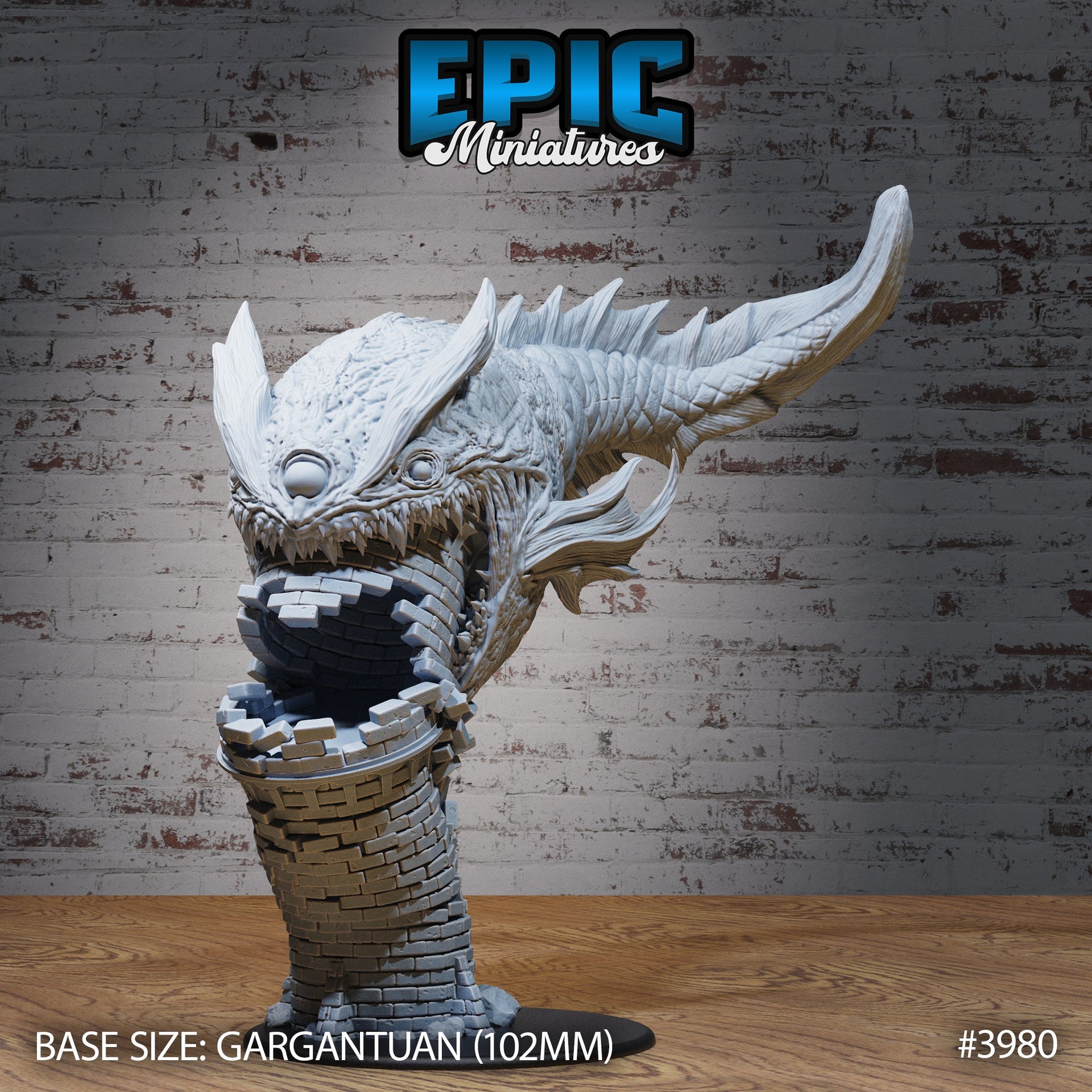 Void Leviathan - Epic Miniatures | 32mm | Sinister Harbor | Sea Monster | Gargantuan | Demon | Psychic
