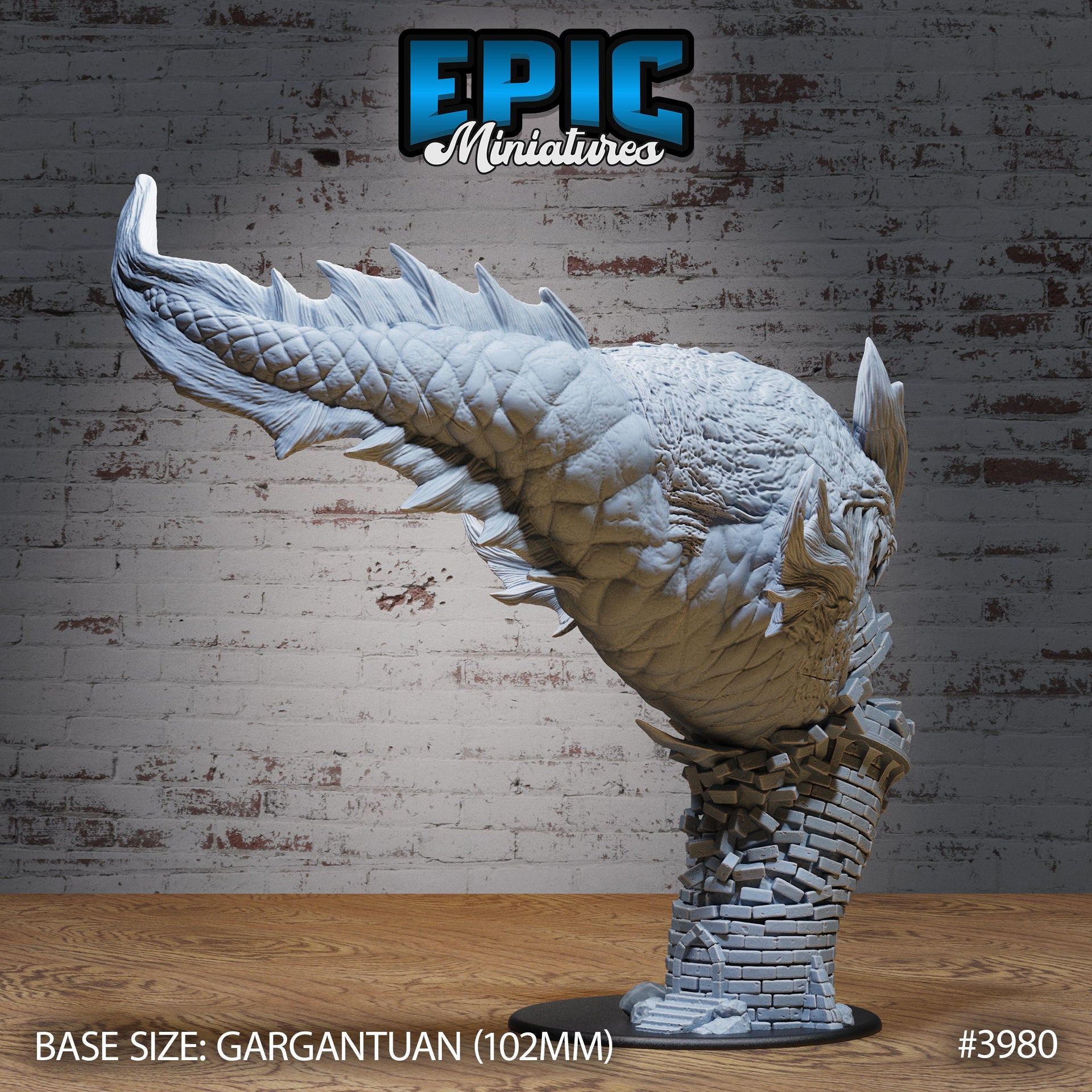 Void Leviathan - Epic Miniatures | 32mm | Sinister Harbor | Sea Monster | Gargantuan | Demon | Psychic