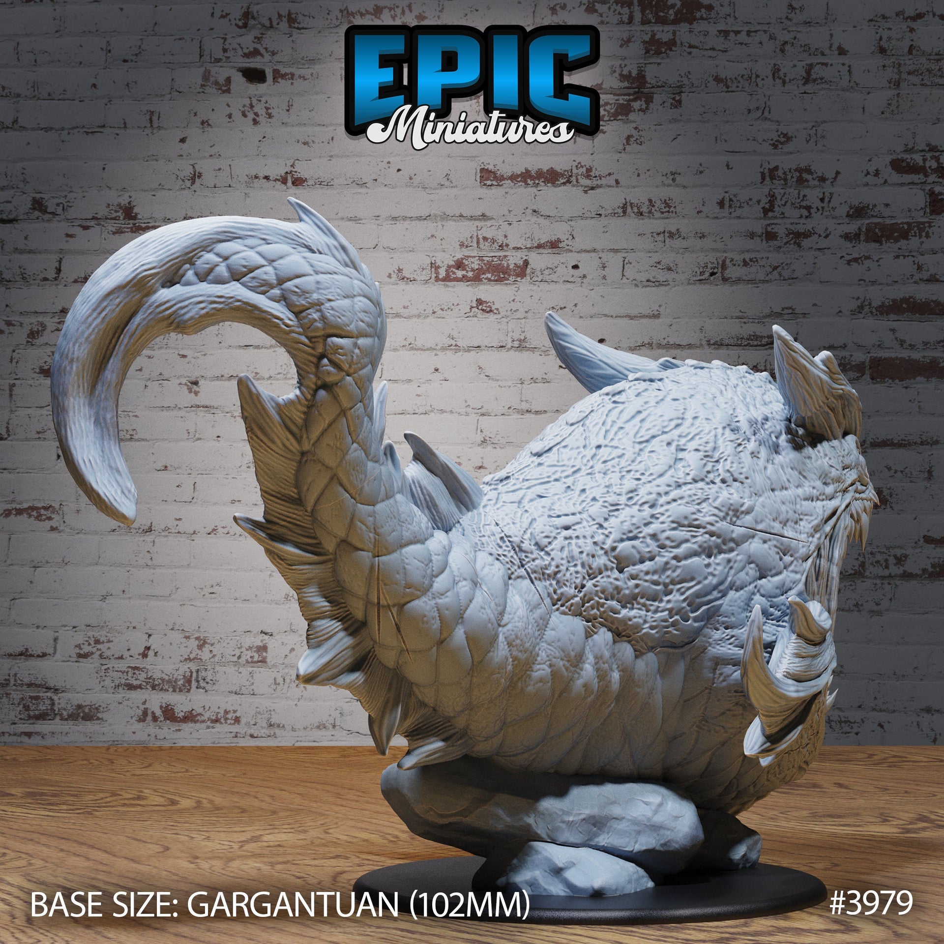 Void Leviathan - Epic Miniatures | 32mm | Sinister Harbor | Sea Monster | Gargantuan | Demon | Psychic