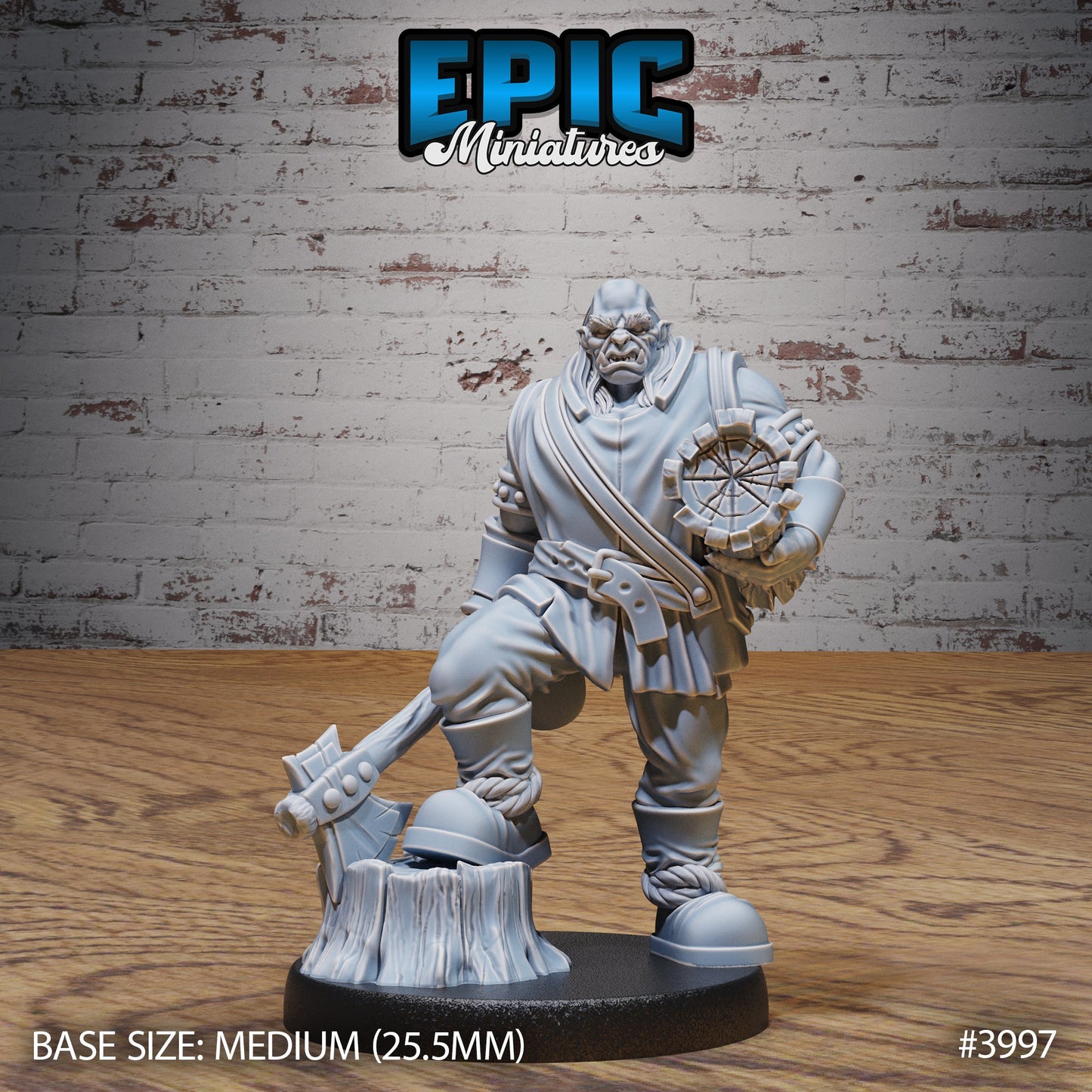Orc Villagers- Epic Miniatures | 32mm | Festival Village | Brewer | Cook | Blacksmith | Farmer | Bard | Accordion
