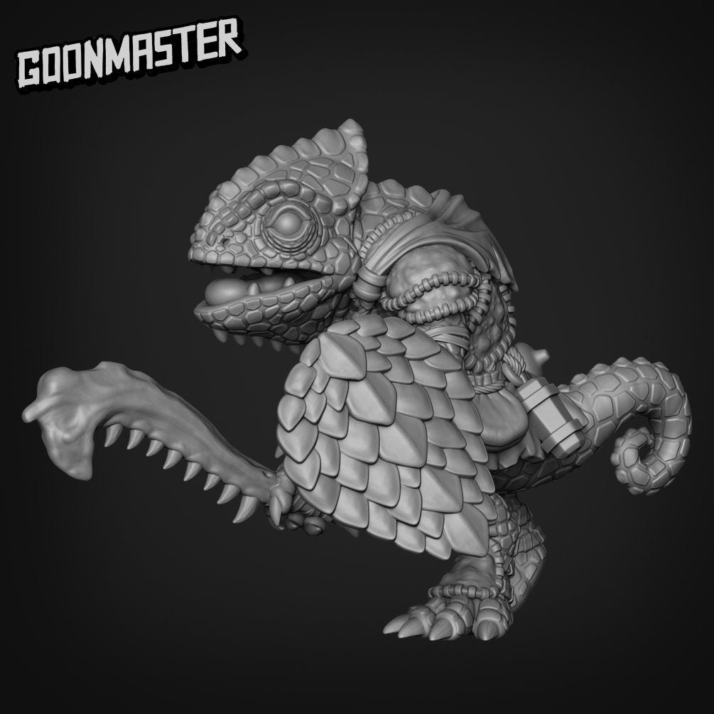 Chameleon Shield Infantry - Goonmaster | Miniature | Pathfinder | Wargaming | Roleplaying Games | 32mm