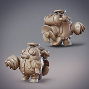 Boondaburra Divers, Platypus Diving Suit - CobraMode | Miniature | Wargaming | Roleplaying Games | 32m | Steampunk | Robot