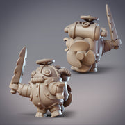 Boondaburra Divers, Platypus Diving Suit - CobraMode | Miniature | Wargaming | Roleplaying Games | 32m | Steampunk | Robot