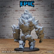 Earth Elemental - Epic Miniatures | Elemental Lands | 28mm | 32mm | Golem | Stone