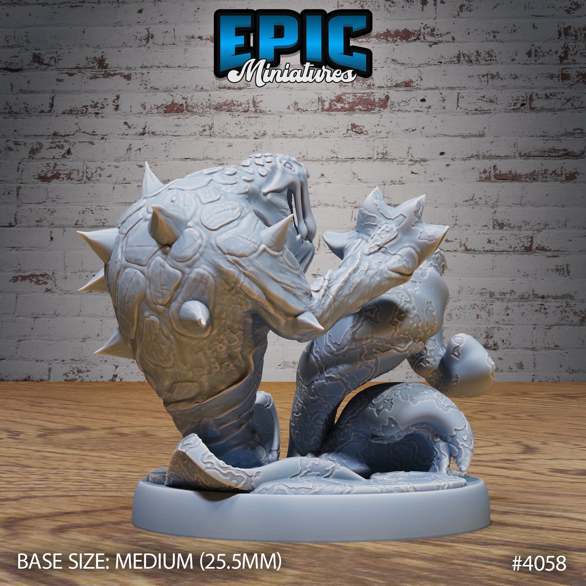 Magma Spawn - Epic Miniatures | Elemental Lands | 28mm | 32mm | Fire | Demon | Elemental | Slime