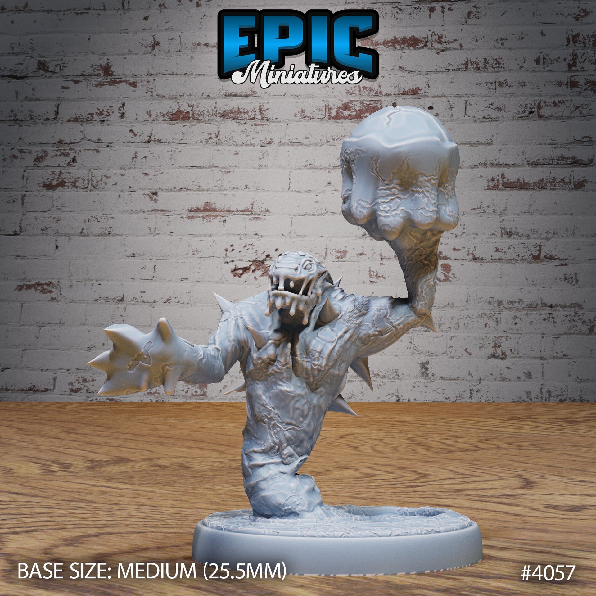 Magma Spawn - Epic Miniatures | Elemental Lands | 28mm | 32mm | Fire | Demon | Elemental | Slime