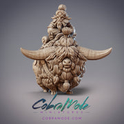 Xueren Master YuWen Hui, Monk Yak Rider - CobraMode | Miniature | Wargaming | Roleplaying Games | 32m