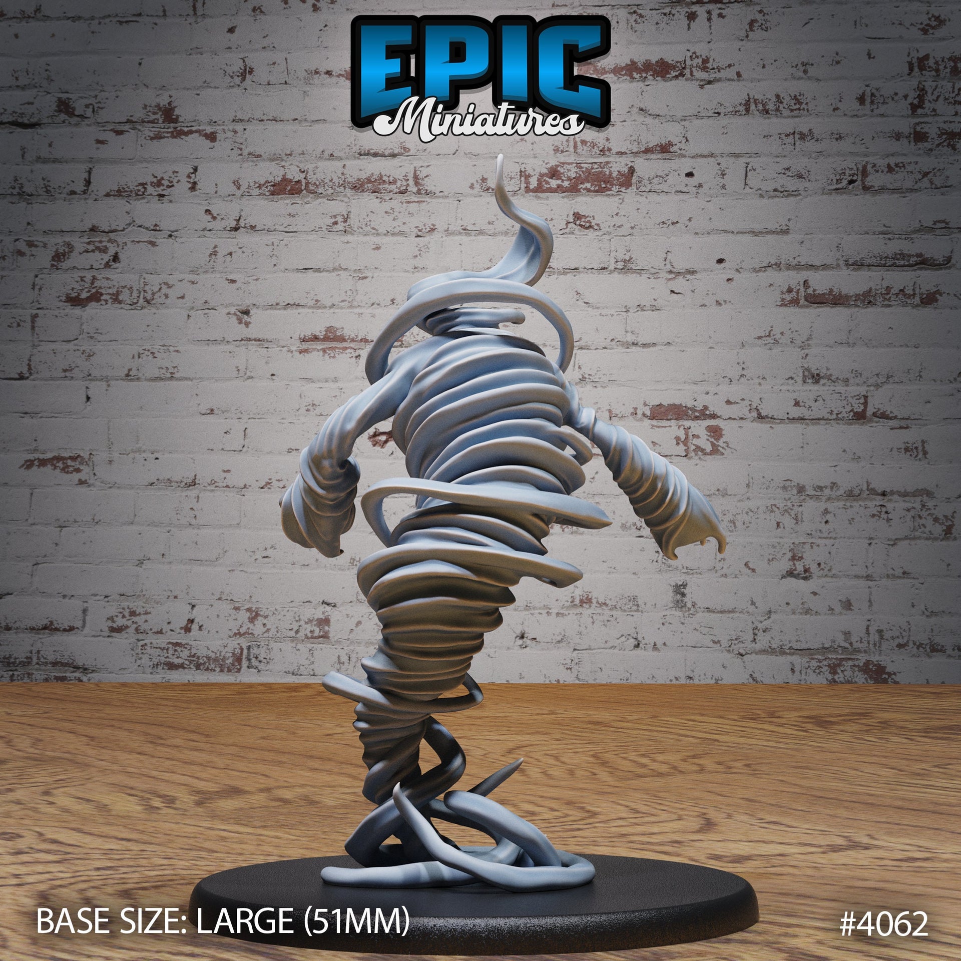 Air Elemental - Epic Miniatures | Elemental Lands | 28mm | 32mm | Tornado | Vortex | Wind