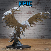 Primordial Phonix - Epic Miniatures | Elemental Lands | 28mm | 32mm | Huge | Fire Breath