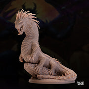 Scaleburn Basilisk - Arcane Minis | 32mm | Monster Madness | Dragon | Huge | Behir