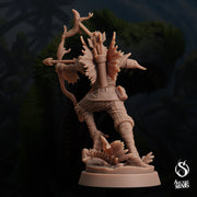 Sahuagin Ranger - Arcane Minis | 32mm | Dino Domination | Scout | Rogue | Bandit