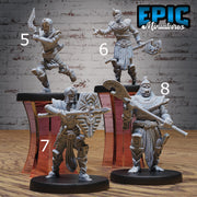 Mummy Warrior - Epic Miniatures | Bone Desert | 28mm | 32mm | Egypt | Guard | Army | Champion