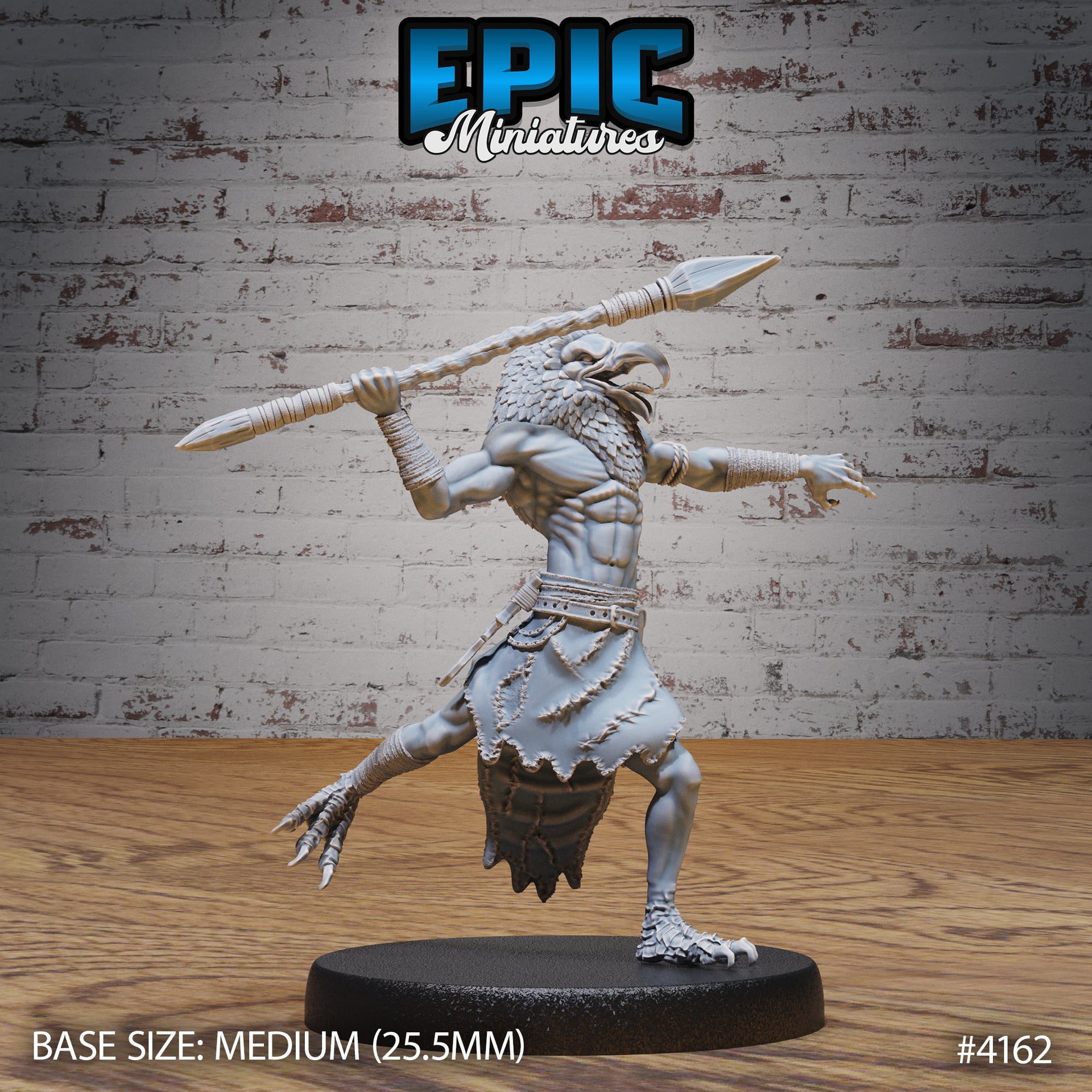 Servant of Thot - Epic Miniatures | Bone Desert | 28mm | 32mm | Egypt | Birdfolk | Fighter
