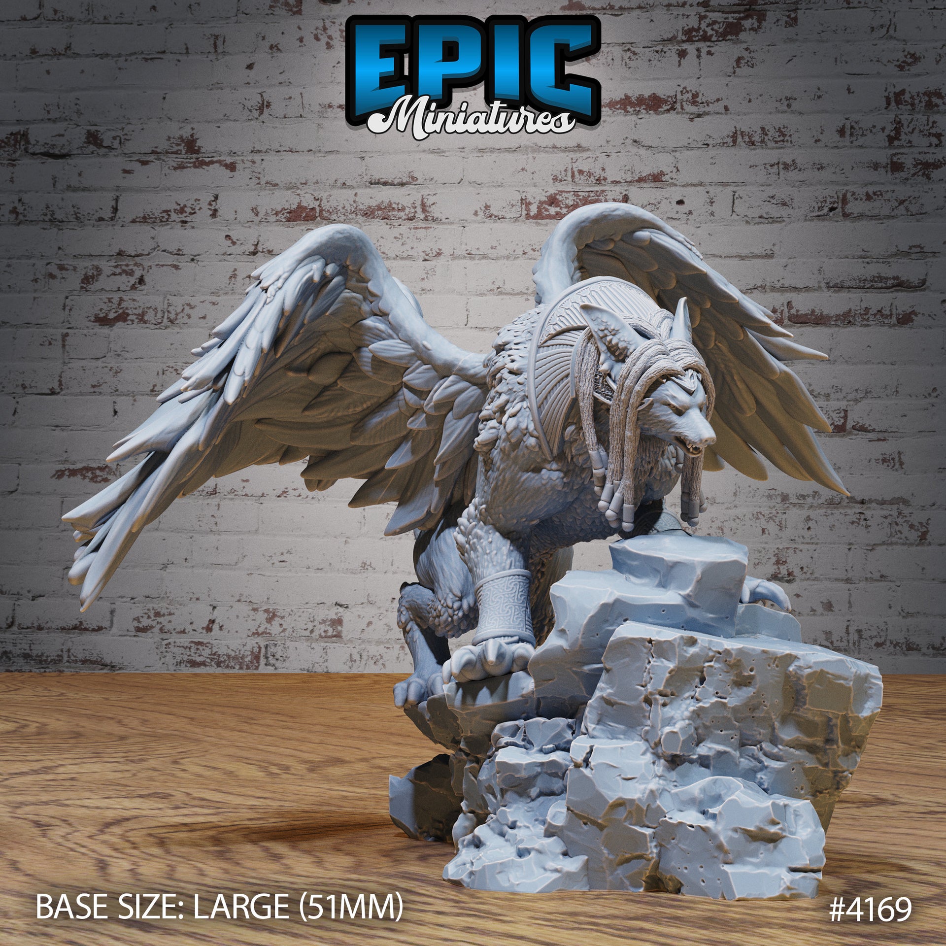 Anubis Beast - Epic Miniatures | Bone Desert | 28mm | 32mm | Egypt | Dog| Lion | Eagle