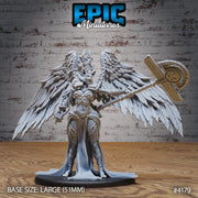 Cat Goddess Bastet Avatar - Epic Miniatures | Bone Desert | 28mm | 32mm | Egypt | Queen | Catfolk | Diety