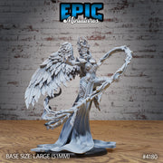 Cat Goddess Bastet Avatar - Epic Miniatures | Bone Desert | 28mm | 32mm | Egypt | Queen | Catfolk | Diety