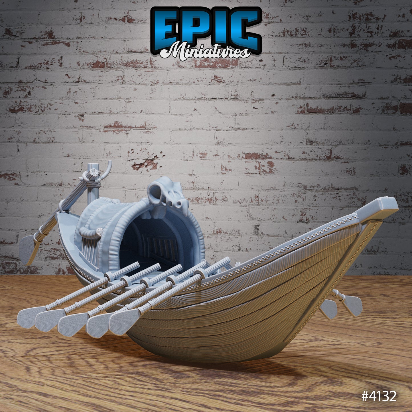 Egyptian River Boats - Epic Miniatures | Bone Desert | 28mm | 32mm | Ritual | Pharoah | Styx