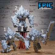 Earth Elemental - Epic Miniatures | Elemental Lands | 28mm | 32mm | Golem | Stone
