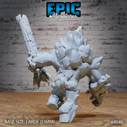 Earth Elemental - Epic Miniatures | Elemental Lands | 28mm | 32mm | Golem | Stone