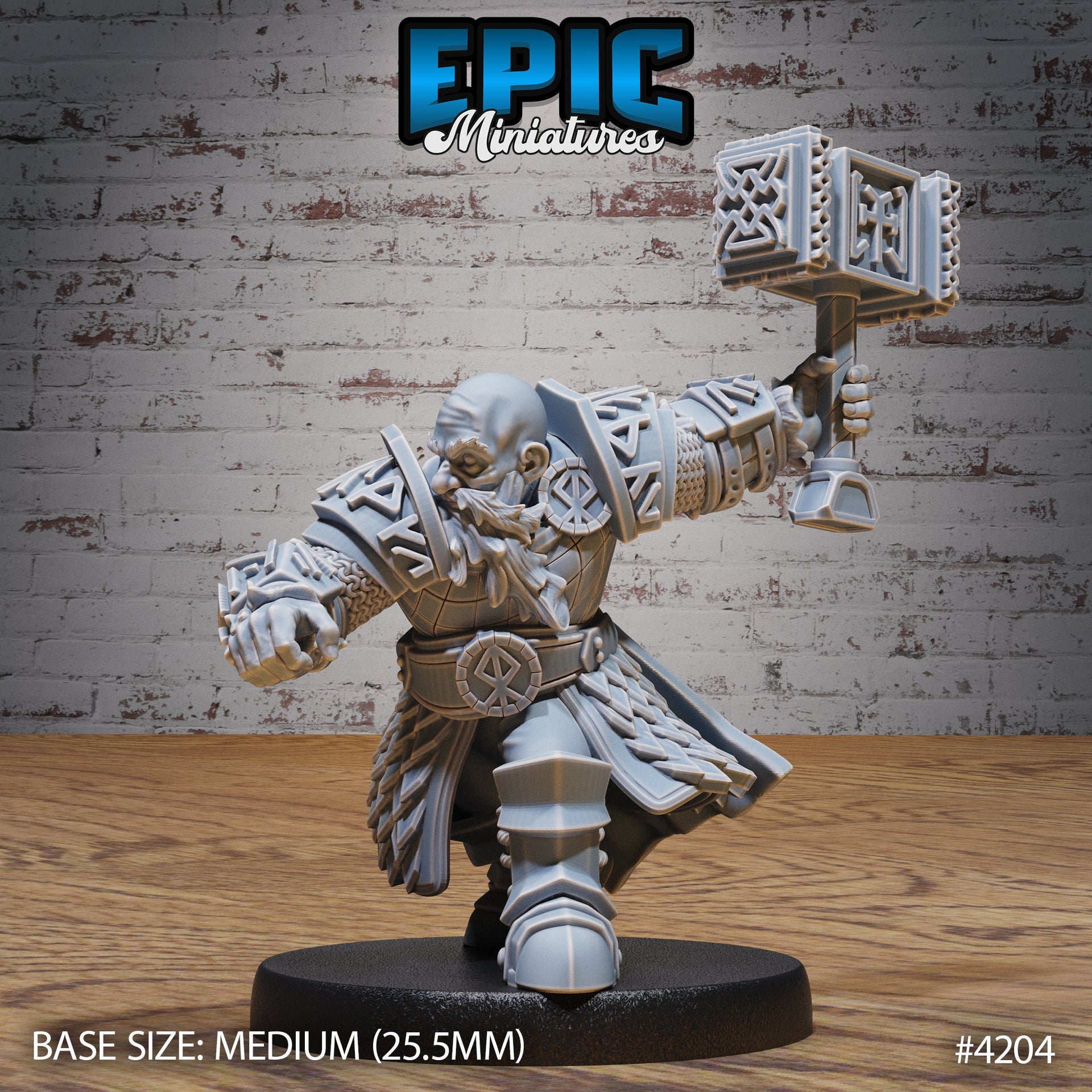 Dwarf Tribe - Epic Miniatures | Dwarf Mountain | 28mm | 32mm | Villager | Fighter | Knight | Paladin