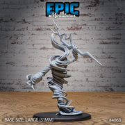 Air Elemental - Epic Miniatures | Elemental Lands | 28mm | 32mm | Tornado | Vortex | Wind