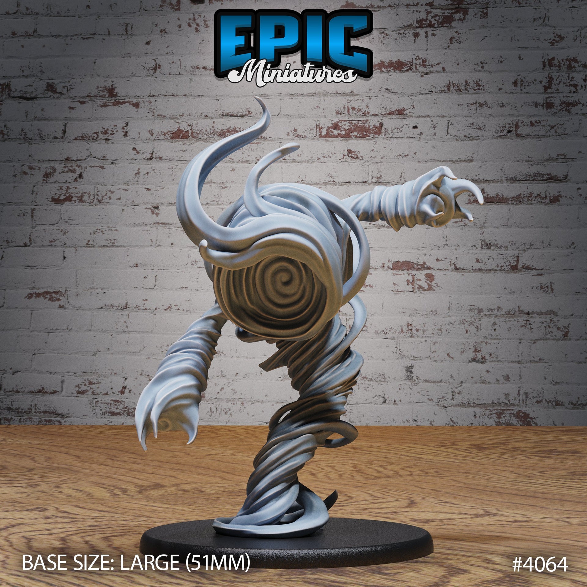 Air Elemental - Epic Miniatures | Elemental Lands | 28mm | 32mm | Tornado | Vortex | Wind