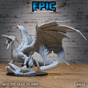 Pterosaur Dragon - Epic Miniatures | Elemental Lands | 28mm | 32mm | Huge | Dinosaur | terradactyl