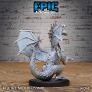 Green Dragon Wyrmling - Epic Miniatures | Elemental Lands | 28mm | 32mm | Dragon | Baby