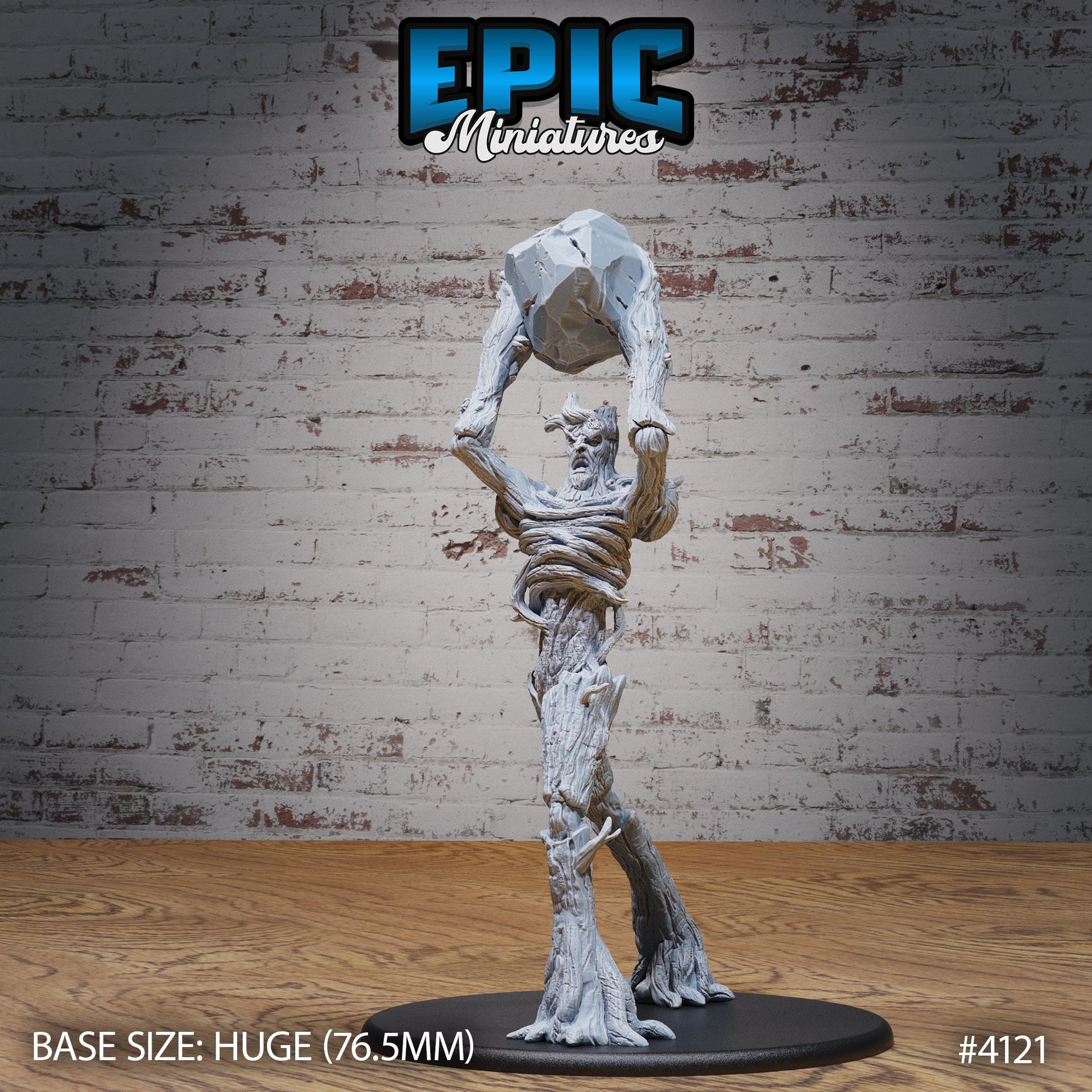 Bone Dry Treant - Epic Miniatures | Elven Storm | 28mm | 32mm | Undead