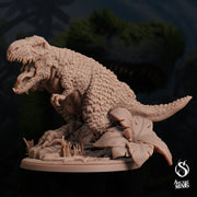 Phylochos Tyrannosaurus, Tree Rex - Arcane Minis | 32mm | Dino Domination | Elemental | Dinosaur