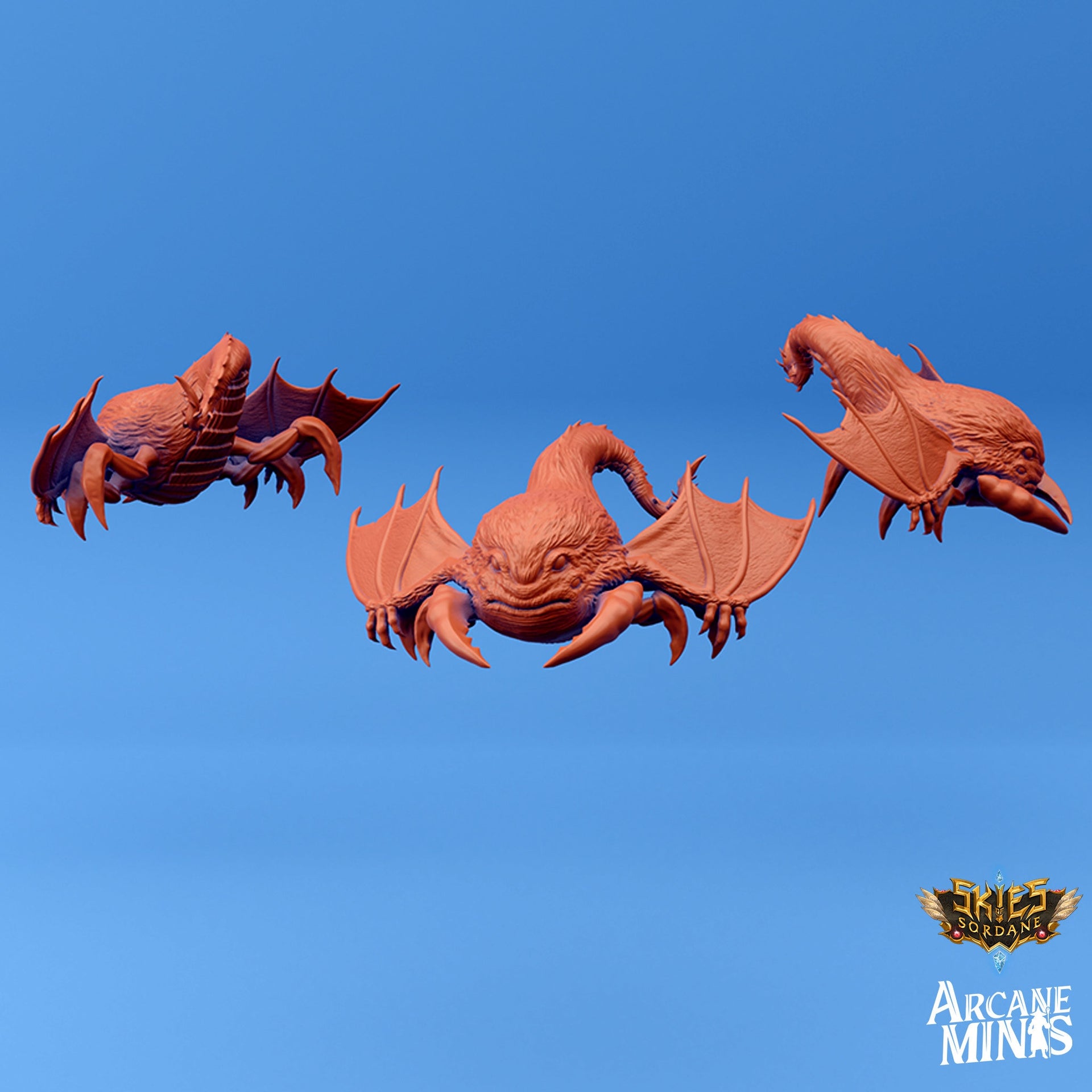 Siphit, Alien Flyer - Arcane Minis | 32mm | Stingray | Bug | Insect