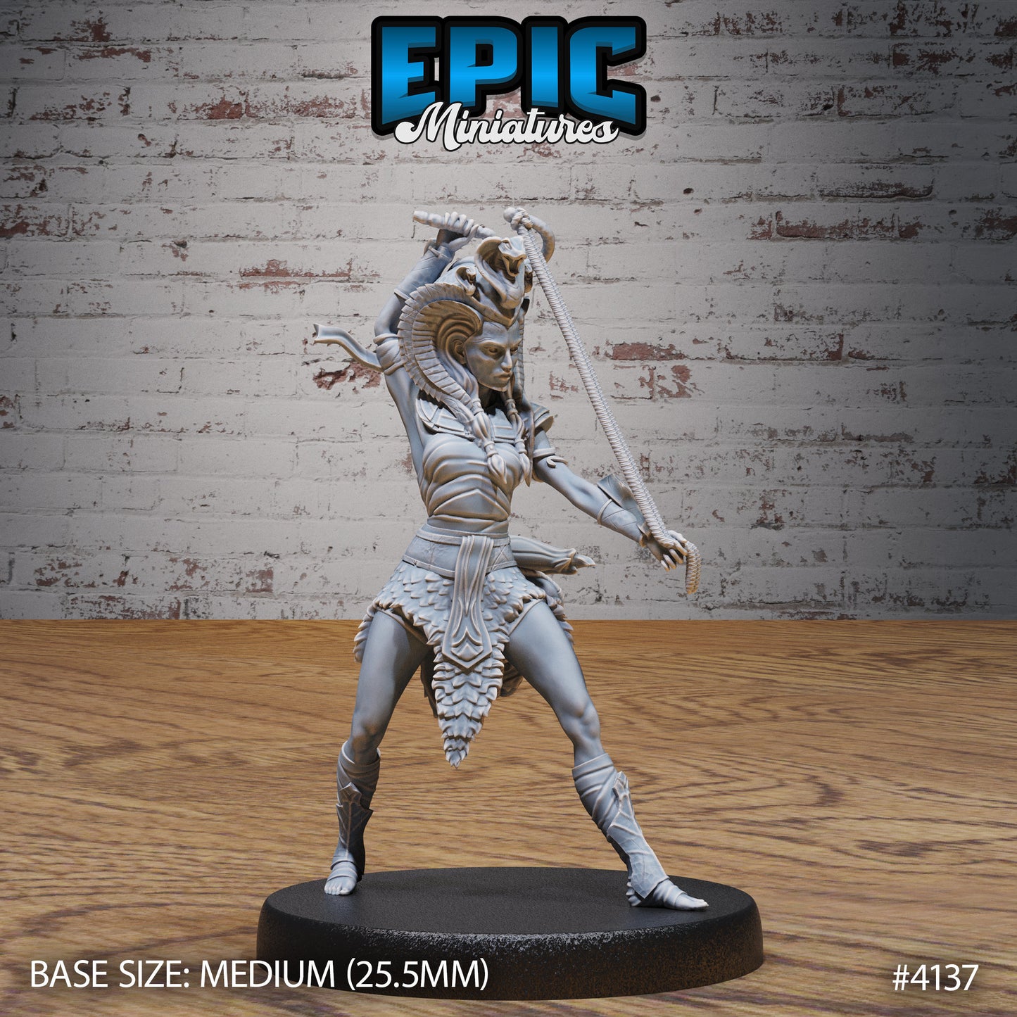Cleopatra Royal Guard - Epic Miniatures | Cone Desert | 28mm | 32mm | Steampunk | Engineer | Egypt | Champion |