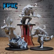 Crocodile Champion - Epic Miniatures | Bone Desert | 28mm | 32mm | Egypt | Lizardfolk | Aligator