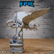 Mountain Wyvern - Epic Miniatures | Dwarf Mountain | 28mm | 32mm | Drake | Mount | Dragon | Ruins