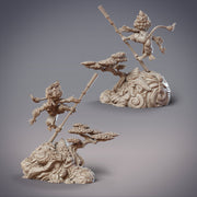 Sarugami Zuijin Saeno, Monkey King - CobraMode | Miniature | Wargaming | Roleplaying Games | 32mm | 54mm | Sun Wukong