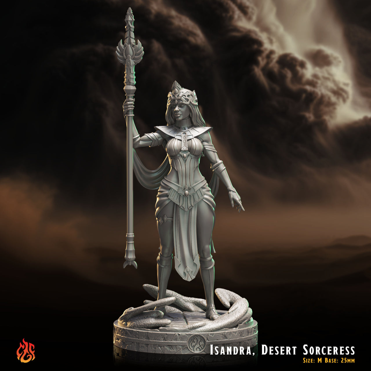 Isandra, Egyptian Sorceress - Crippled God Foundry