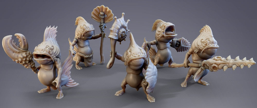 Sommos Calongo, Fishfolk Soldiers - CobraMode