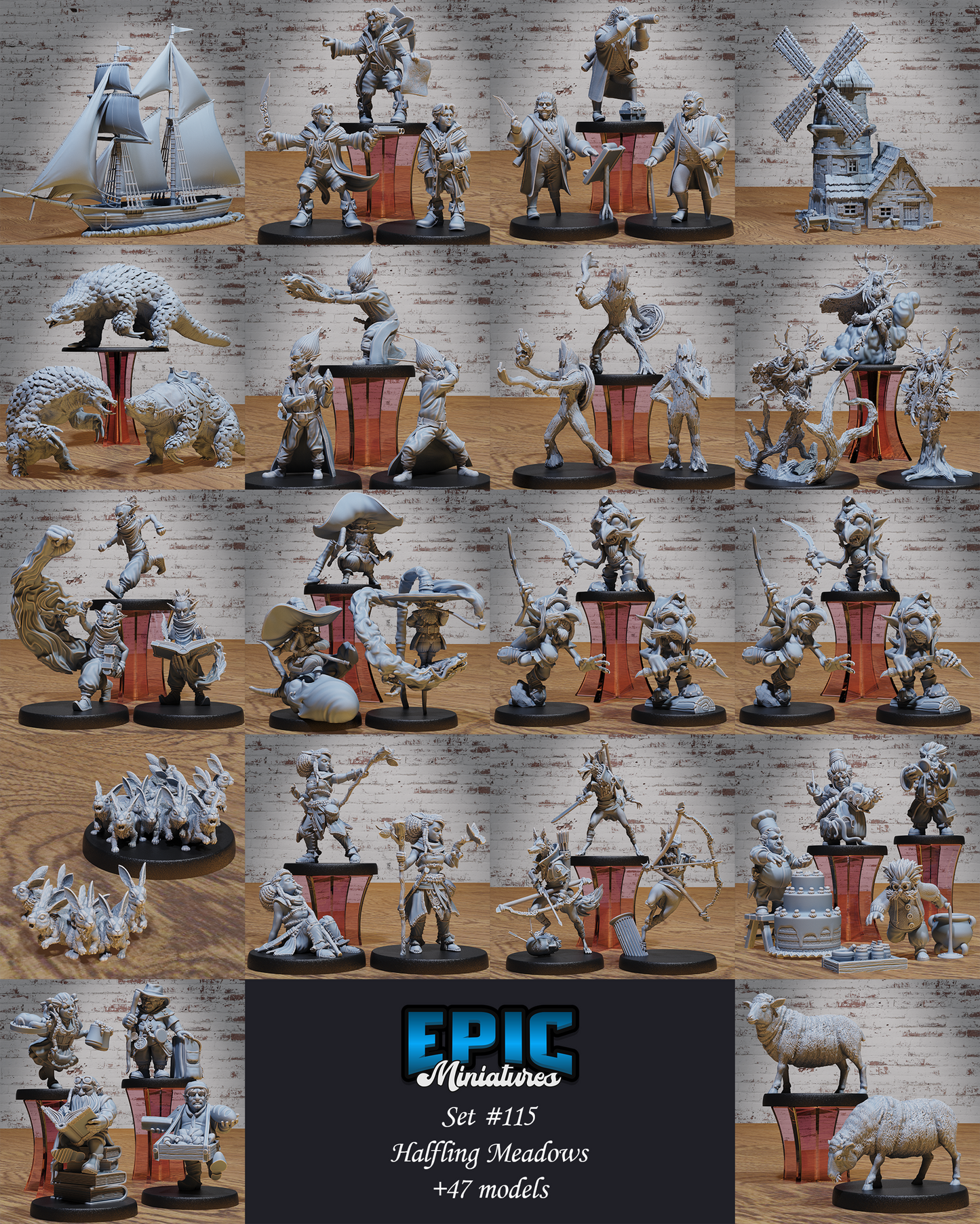 Young Halfling Cabin Boy- Epic Miniatures