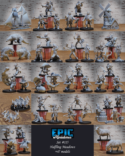 Young Halfling Cabin Boy- Epic Miniatures