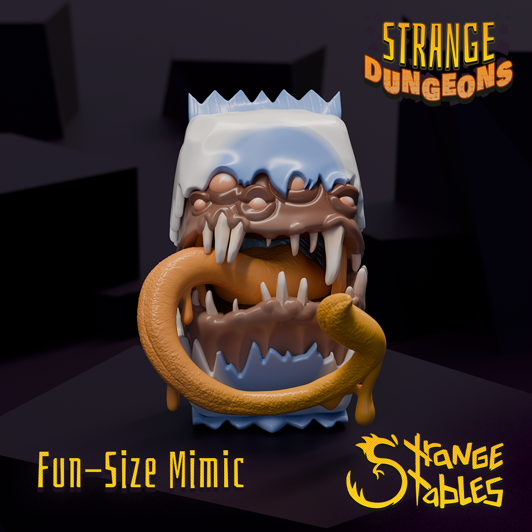 fun-size mimic. Hidden Candy Monster - Strange Stables