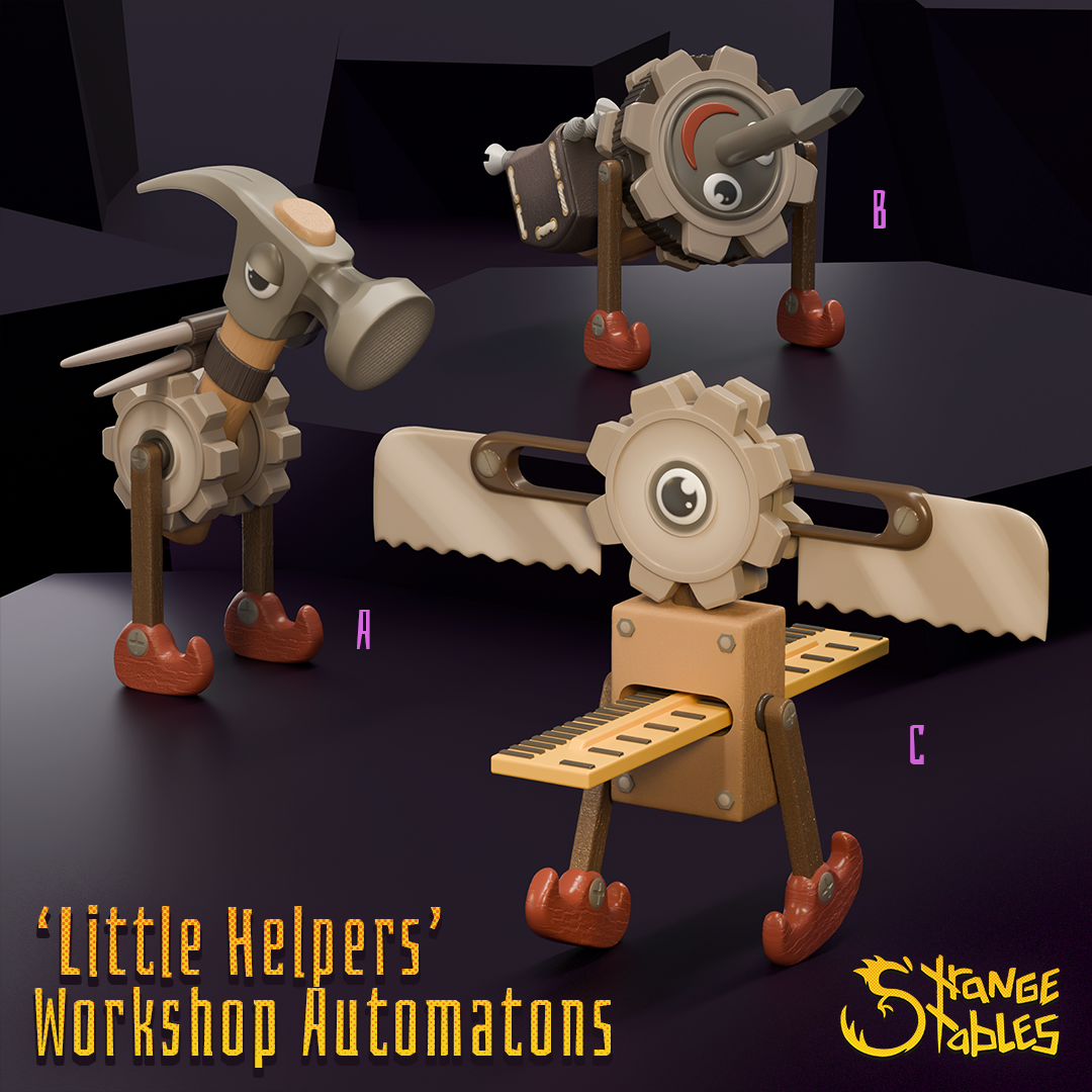 Little Helpers. Workshop Automatons - Strange Stables