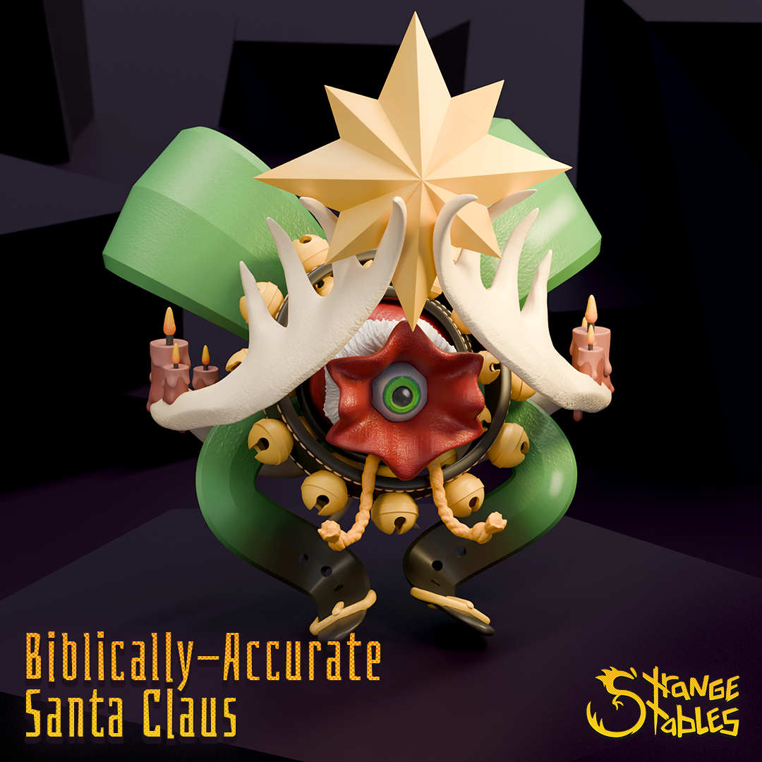 Biblically-Accurate Santa Claus - Strange Stables