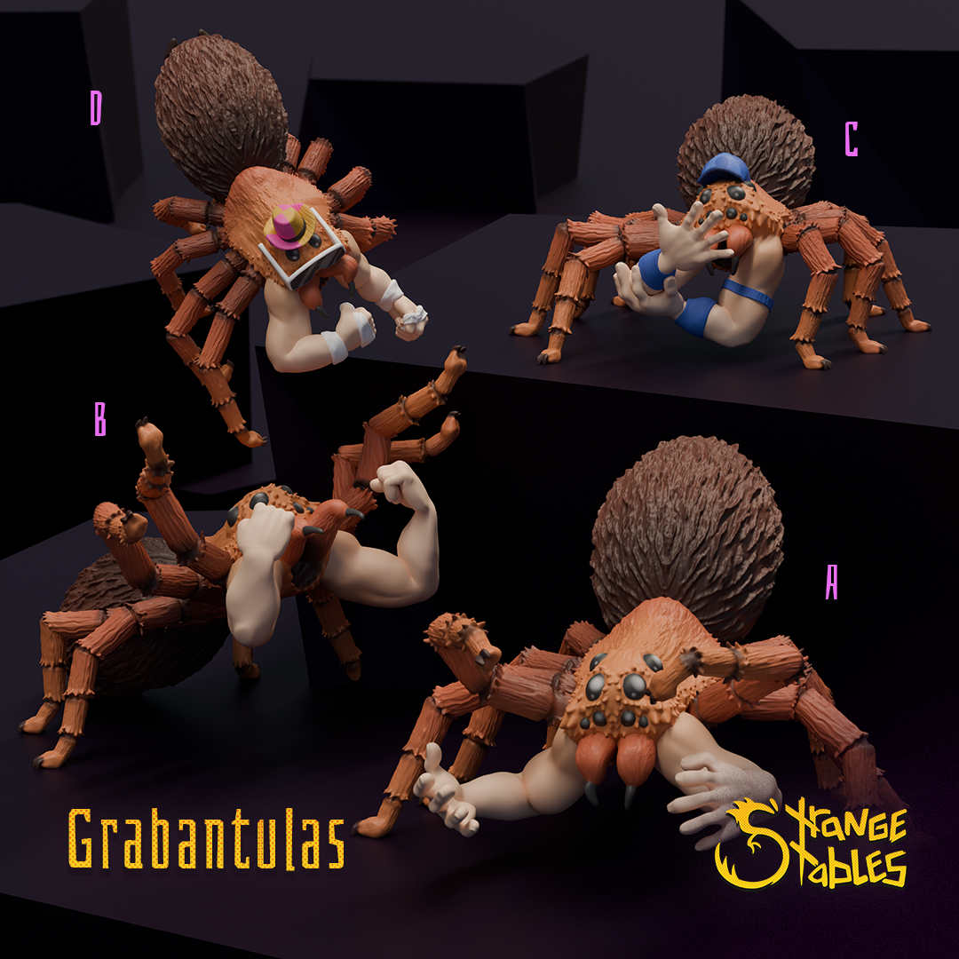 Grabantualas. Wrestle Spiders - Strange Stables