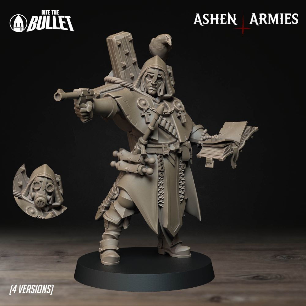 Trench Cleric. Sanctified Legion - Ashen Armies