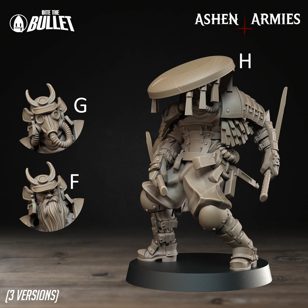 Trench Cleric. Holy Shogunate - Ashen Armies