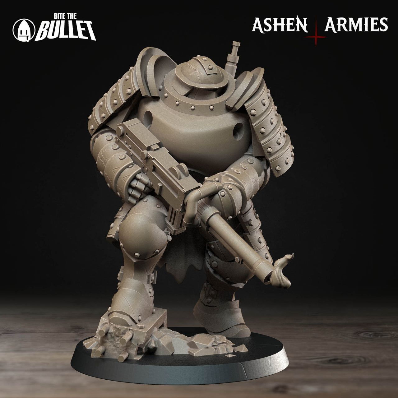 Heavy Infantry with Heavy Shotgun. Holy Shogunate - Ashen Armies