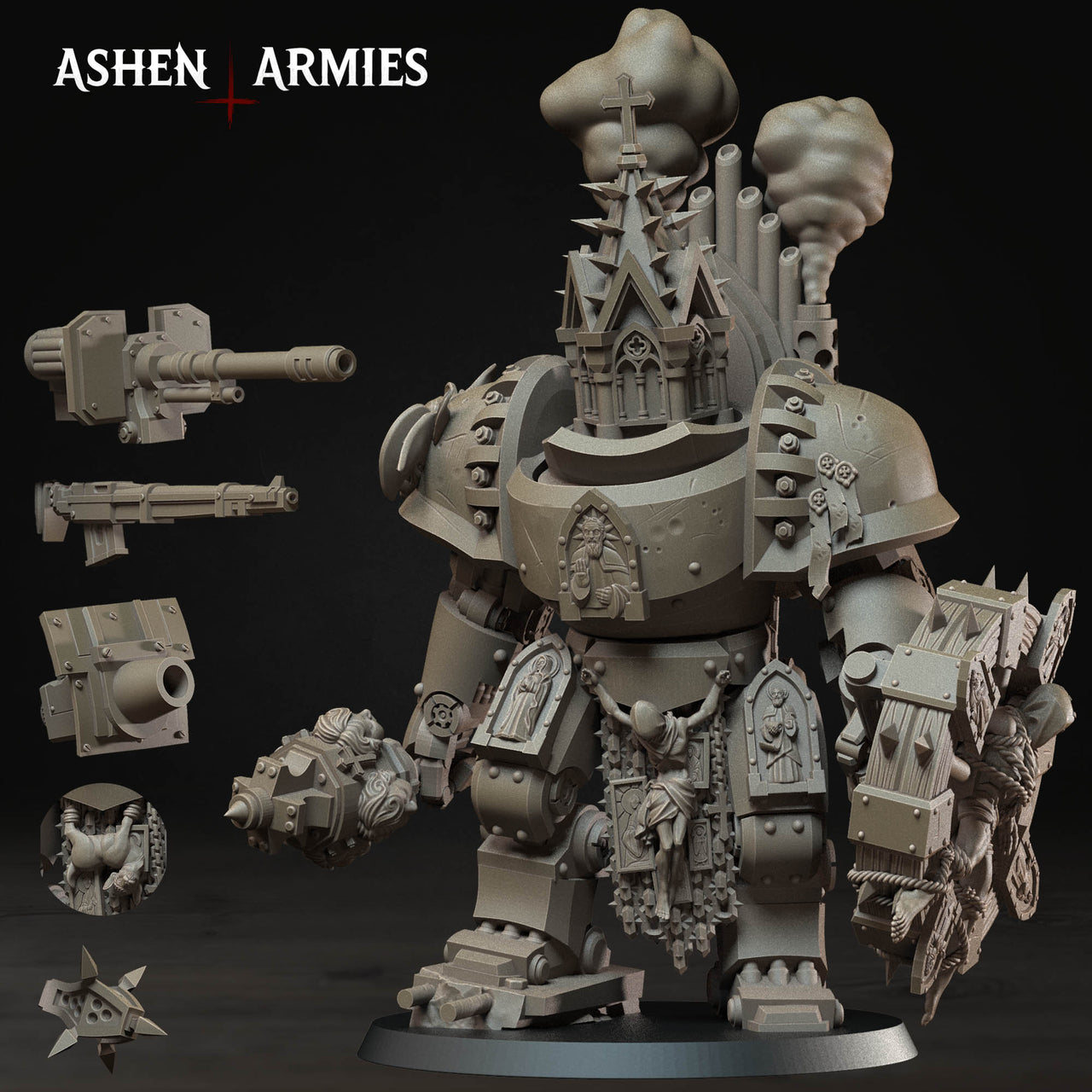 Anchorite Shrine. Bleeding Procession - Ashen Armies