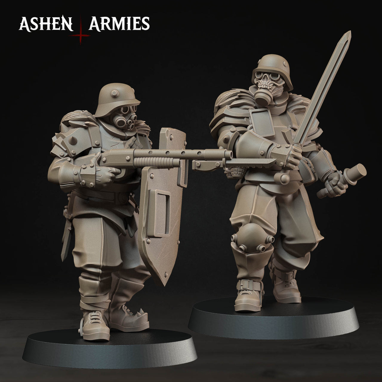 Heretical Troopers Bonus Poses. Hellbound Apostasy - Ashen Armies