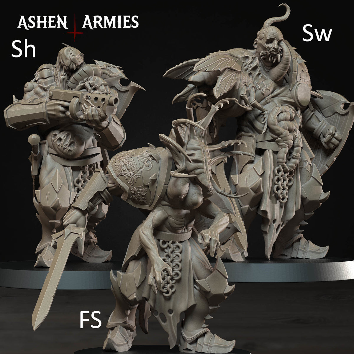 Corpse Guard. Profane Sacrement - Ashen Armies | Grimdark Plague Soldier