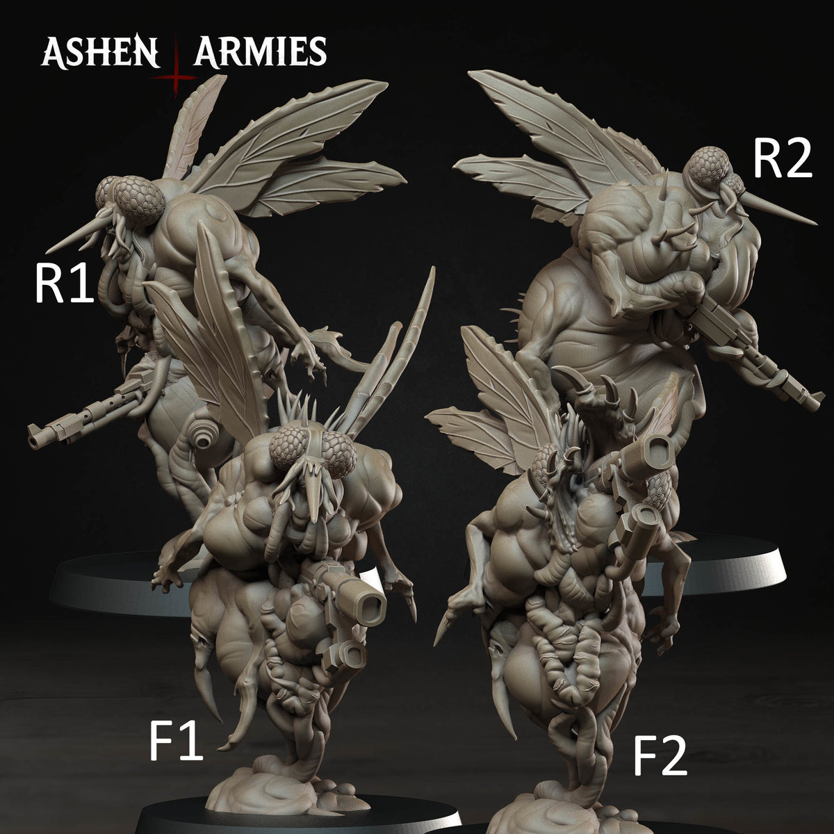 Heralds. Profane Sacrement - Ashen Armies | Grimdark Fly Demons